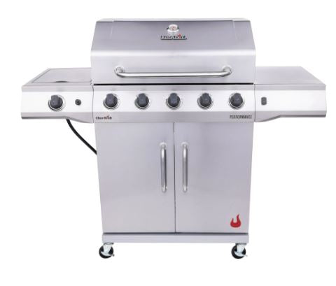 Char-Broil Performance 5-Burner Liquid Propane Gas Grill, Stainless Steel