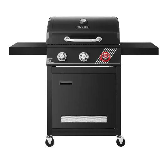 Dyna-Glo 3-Burner Propane Gas Grill in Matte Black with TriVantage Multifunctional Cooking System