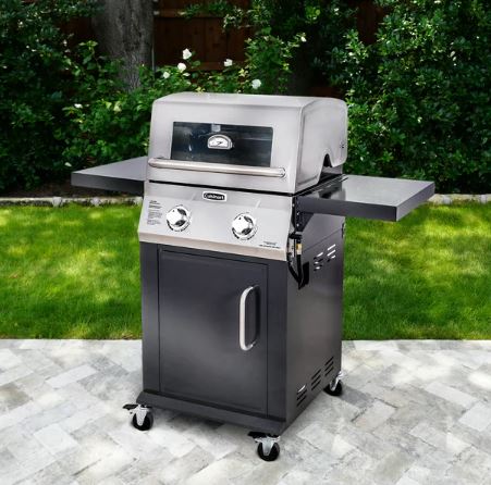 Cuisinart Two Burner Dual Fuel GAS Grill, Size: 501 Square