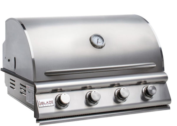 Blaze Prelude LBM 32-Inch 4-Burner Built-In Natural Gas Grill - BLZ-4LBM-NG