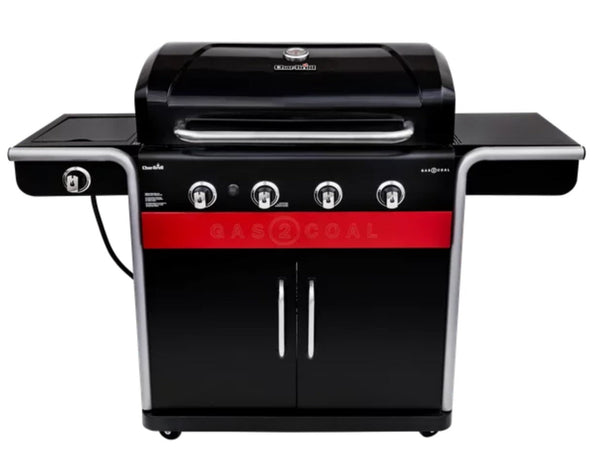 Char-Broil Gas2Coal 4-Burner LP Gas & Charcoal Outdoor Combination Grill
